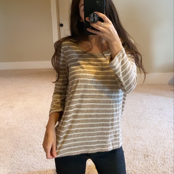 James Perse Tops - Standard James Perse women’s striped top